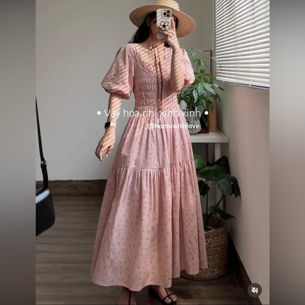 Maxi floral dress